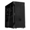 FARA H1M Tempered Glass, No PSU, microATX, Black, Mini Tower Case
