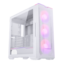 Eclipse G500A D-RGB, Tempered Glass, No PSU, E-ATX, White, Mid Tower Case