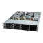 CloudDC SuperServer SYS-521C-NR, 2U, Intel® C741, 10x 3.5"/2.5" SATA/SAS + 2x 3.5"/2.5" NVMe/SATA/SAS Hotswap, 16x DDR5, (1+1) 1200W Rdt PSU