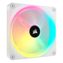 iCUE LINK QX140 RGB 140mm, White, RGB LEDs, 2000 RPM, 82.5 CFM, 37 dBA, Cooling Fan