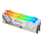64GB (2 x 32GB) FURY™ Renegade DDR5 6400MT/s, CL32, White/Silver, RGB LED, DIMM Memory