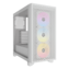 3000D RGB AIRFLOW, Tempered Glass, No PSU, ATX, White, Mid Tower Case