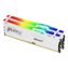 32GB (2 x 16GB) FURY Beast DDR5 6000MHz, EXPO, CL30, White, RGB LED, DIMM Memory