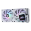 624S-M2-W-ARGB White w/ ARGB LEDs Fans, 240mm Radiator, Liquid Cooling System - Performance Guarantee