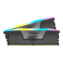 32GB (2 x 16GB) VENGEANCE® RGB DDR5 6000MHz, CL36, Grey, RGB LED, DIMM Memory