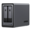 DXP2800, 2-bay NAS Server, Intel® N100 4-core 3.40GHz processor, 8GB DDR5 RAM, SATA 6Gb/s, M.2 NVMe / 2, 2.5GbLAN / 1, Type-A USB 3.2 / 2, 60W PSU
