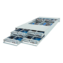 H274-S60-AAW1, 2U, 4x Node, 4x Intel® SoC, 24x 2.5&quot; NVMe/SATA/SAS, 64x DDR5, 8x 1GbLAN, 2x 3000W Rdt PSU