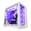 O11 Dynamic EVO RGB, Tempered Glass, No PSU, E-ATX, White (Astral Pirate UV Print), Mid Tower Case