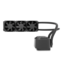 IW-LSC2U24, 240 mm AIO liquid cooler, 3x 80 x 38mm PWM fan
