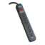Protect It! 6-Outlet Surge Protector, 6 ft. Cord, 790 Joules, Diagnostic LED, Black Housing