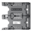 FLEX-FIT Quattro MB344SP 4x 2.5 inch HDD / SSD Bracket for External 5.25 inch Bay (Black)