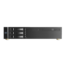 D-230HB-DT, Black HDD Handle, 3 x 3.5&quot; Hotswap Bay, No PSU, microATX, Black, 2U Desktop Chassis