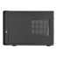 Case Storage Series SST-CS280B, No PSU, Mini-ITX, Black, Mini Cube Case