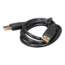 RCAB-11012 – 3-Foot USB 2.0 A Male to A Male Cable – Black, Gold Plated Connectors