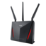 RT-AC86U, IEEE 802.11ac, Dual-Band 2.4 / 5GHz, 750 / 2167 Mbps, 4xRJ45, 1x USB 2.0, 1x USB 3.0, Retail Wireless Router