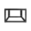 WOM680-SFH25, 6U, 800mm, Adjustable Wallmount Server Cabinet with 1U Supporting Tray