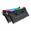 16GB Kit (2 x 8GB) VENGEANCE® RGB Pro DDR4 3000MHz, CL15, Black, RGB LED, DIMM Memory
