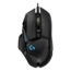 G502, 1 Zone RGB, 16000dpi, Wired, Black, HERO Gaming Mouse