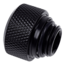 Eiszapfen 13mm G1/4&quot; HardTube Knurled Compression Fitting - Black