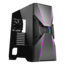 DA601 Tempered Glass, No PSU, E-ATX, Black, Mid Tower Case