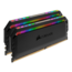 16GB Kit (2 x 8GB) DOMINATOR® PLATINUM RGB DDR4 3200MHz, CL14, Black, RGB LED, DIMM Memory