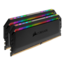 16GB Kit (2 x 8GB) DOMINATOR® PLATINUM RGB DDR4 3200MHz, CL16, Black, RGB LED, DIMM Memory