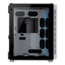 Crystal Series 680X RGB Tempered Glass, No PSU, E-ATX, White, Mid Tower Case