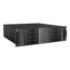 D-380HB-BLUE, Blue HDD Handle, 8x 3.5&quot; Hotswap Bays, No PSU, ATX, Black/Blue, 3U Chassis