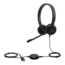 4XD0S92991, USB/3.5mm, Black, Stereo Headset