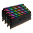 64GB Kit (4 x 16GB) DOMINATOR® PLATINUM RGB DDR4 3600MHz, CL16, Black, RGB LED, DIMM Memory