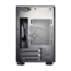 TU150-WA Tempered Glass, No PSU, Mini-ITX, Silver, Mini Tower Case