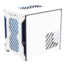 MCL1.0 Acrylic Side Panel, No PSU, ATX, Matte White/Frosted Blue, Mid Tower Case