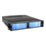 D Storm D-200SEA-BL-75S2UPD8, Blue Bezel, 2x 5.25&quot;, 2x 3.5&quot; Drive Bays, 750W Rdt PSU, ATX, Black, 2U Chassis