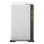 DS220j 2-bay NAS Server, Realtek RTD1296 4-core 1.4 GHz, 512MB DDR4 RAM (not expandable), SATA 6Gb/s, GbLAN, USB 3.2 Gen 1 / 2, 60W PSU
