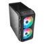 MasterCase H500 ARGB Tempered Glass, No PSU, ATX, Iron Grey, Mid Tower Case