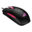 ROG Strix Impact II Electro Punk, RGB LED, 6200dpi, Wired USB, Black/Pink, Optical Gaming Mouse