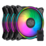 MASTERFAN MF120 HALO 3 x 120mm, w/ Controller, 1800 RPM, 47.2 CFM, 30 dBA, Cooling Fans