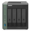 TS-431X3-4G, 4-bay NAS Server, Alpine AL314, 4-core 1.7GHz processor, 8GB DDR3 RAM (4GB pre-installed), SATA 6Gb/s, 2.5 GbLAN, 1GbLAN, USB 3.2 Gen 1 / 3, 90W PSU