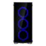 CULLINAN V500 Blue, Tempered Glass, No PSU, E-ATX, Black, Mid Tower Case