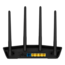 RT-AX55, IEEE 802.11ax, Dual-Band 2.4 / 5GHz, 574 / 1201 Mbps, 4xRJ45, Black Wireless Router