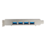 PEXUSB314A2V2, 4 x USB 3.2 Connector to PCI Express 3.0 x4 Add-On Card
