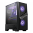MAG FORGE 100M Tempered Glass, No PSU, ATX, Black, Mid Tower Case