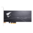 512GB AORUS RGB, 3840 / 2100 MB/s, 3D TLC ToshiBa BiCS3, PCIe 3.0 x4 NVMe, AIC SSD