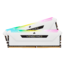 32GB Kit (2 x 16GB) VENGEANCE® RGB Pro SL DDR4 3200MHz, CL16, White, RGB LED DIMM Memory