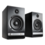 HD4-BLK, 2.0 (2 x 30W), w/ Bluetooth APTX-HD, Satin Black, Retail Speaker System