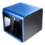 METIS EVO TGS Tempered Glass, No PSU, Mini-ITX, Blue, Mini Cube Case