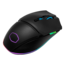 MM831, RGB LED, w/ Wireless Qi Charging, 32000dpi, Wireless/Wired, Black, Optical Gaming Mouse