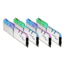 32GB (4 x 8GB) Trident Z Royal DDR4 3600MHz, CL18, Silver, RGB LED, DIMM Memory