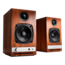 HD3-WAL, Wired/Bluetooth, Real Wood Veneer Walnut, 2.0 Channel Bookshelf Speakers