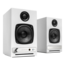 HD3-WHT, Wired/Bluetooth, Hi-Gloss Piano White, 2.0 Channel Bookshelf Speakers